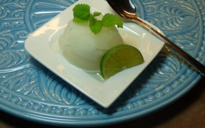 Zitronen Limetten Sorbet